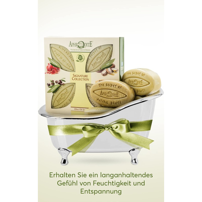 APHRODITE Olive Oil Soap Set - 6 Piece Collection -