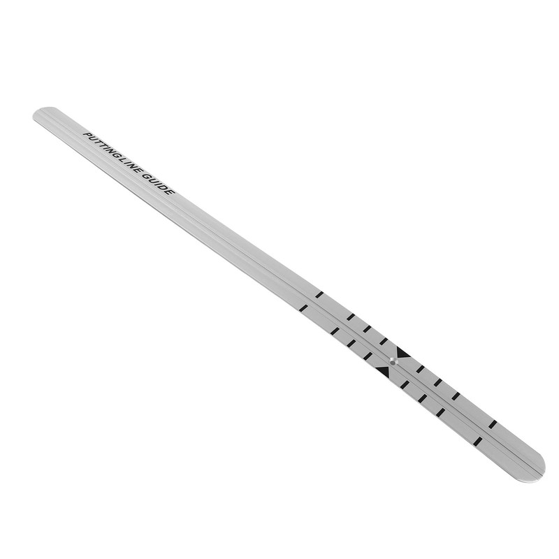 Golf Putter Straight Ruler Aluminum Golf Practice Putting Alignment Rail
