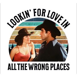 Urban Cowboy sissy and bud High Quality Metal Magnet 4 x 4 inches 090