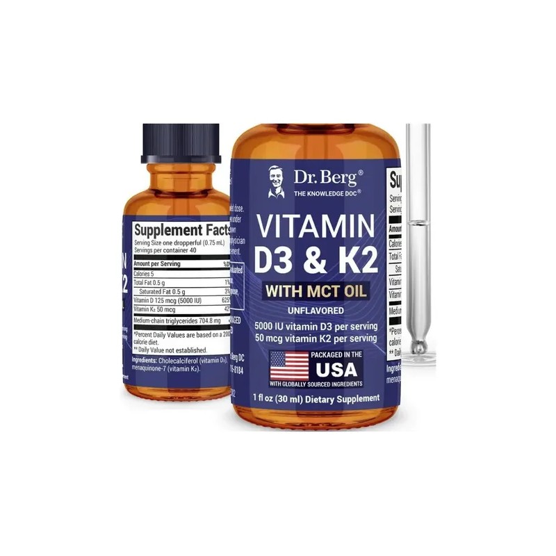 Vitamina Aceite Mct Liquido Berg Hecho Usa