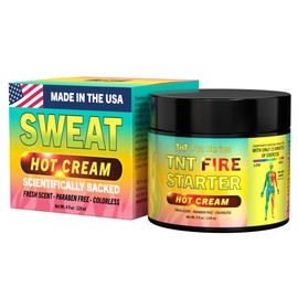 TNT Pro Series Hot Sweat Cream – Workout Sweat Gel for Enhanced Sweating – Hot Cream
