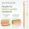 VIVAGO Soft Flossing Bamboo Toothbrushes 10 Pack - BPA Free