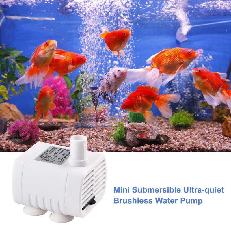 Driew 3W DC 3.5-8V USB Water Pump with Power Cord,