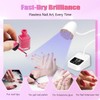 UV Lampe für Gelnägel - 27W Wiederverladbare Kabellose LED Nagellampe