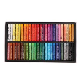48 Colors Oil Pastel Set Soft Safe Coverable Easy Coloring Drawing Pastels for Professionals Artists Beginners Painting
