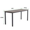sogesfurniture Computer Desk 63 inches Large Size Office Desk Gaming