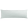 PiccoCasa Body Pillow Cover Envelope Microfiber Solid Scandinavian Long Pillow