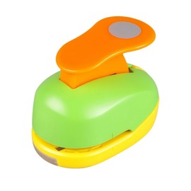 Circle Punch 1/2 inch Craft Lever Circle Shape Lever Punch Handmade Paper Candy Color by Random 1/2 inch（12mm）