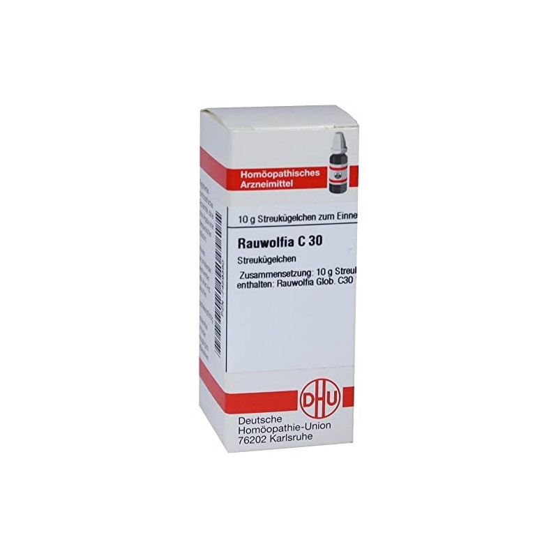 RAUWOLFIA C 30 Globules 10 g