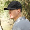 XYIYI Black Unisex Quick Dry Baseball Cap Adjustable Waterproof Sun