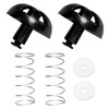 2 Pack Coffee Maker Brew Basket Water Stop Valve Kit