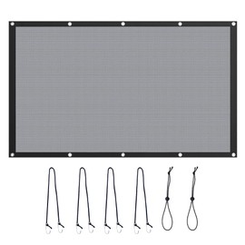 XSAJU Pet Net Barrier Drive Safety Net for Dogs and Cats, Prevents Front Seats, Easy Installation, Elastic Band Hook Included