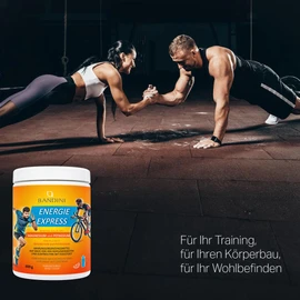 BANDINI Bandini Energia Express 600 g Powder | Drinking Powder for the Supply of Electrolytes, Carbohydrates, Magnesium, and Potassium | For Water Absorption | Low Calorie | Orange | Laboratory-tested, high-dose, vegan