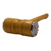 Misorel Martillo Aplanador Y Ablandador Carne 30cm Madera Natural