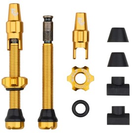 Wolf Tooth Tubeless Valve Stem Kit for Clik Valve - 44mm Gold