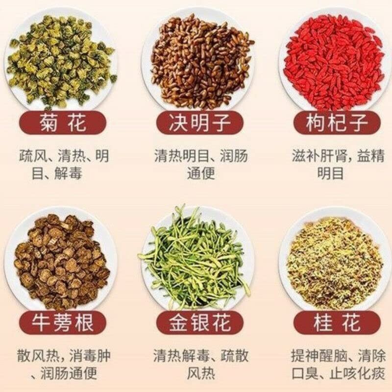 5g*20 Bags Juemingzi Niubang Herbal Tea Bag Tongrentang Cassia Burdock