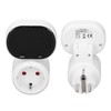 Power Meter Rotatable Large Display 0.00‑9999.9KWH Accurate Watt Meter for