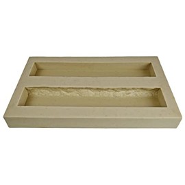 Veneer Stone Rubber Molds for Concrete, Water Table, Window Sill, 20.25"L x 4.5"W x 2H", Recycled Material