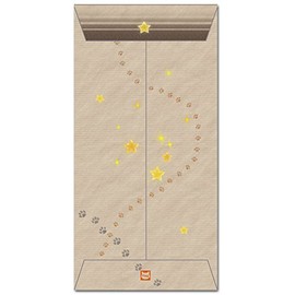 Funny Porgy Bag "Salary otukare様" and Bag Bills Size Pack of 5