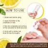 Gena Nail Brite Whitening Scrub with Brush, Cleans Conditions &