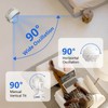 Desk Power Fan Quiet Operation Cooling, 90° Variable Tilt, 5