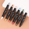 Glitter Eyeshadow Pen, 6 Pieces Eyeshadow Pen, Can Be Used