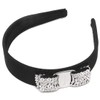 Ferragamo 342758 524893 Women's Headband Accessory, Vara Ribbon, Crystal