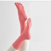 1+1 Pilates Yoga Ribbed Toe Knee Socks Knee Socks Blue/Blue