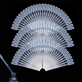 BITEFU 150 pcs Pipettes 5 ml Dropper Transparent Plastic Pipettes Disposable Pipette with Graduated for Lab Experiment Acrylic Paints Drawing Makeup Tool