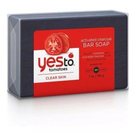 Yes To Tomates Jabón Carbón Activado, 7 Onzas., Paquete De D
