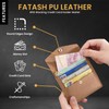 FATASH Women's Credit Card Holder: Slim, RFID-Blocking Envelope Design, Ideal