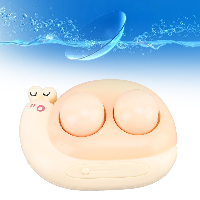 Contact Lens Cleaner Machine Snail Shape Portable Battery Powered One