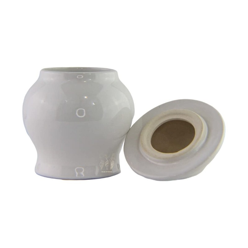 Sopera de Porcelana 6" Blanca - White Porcelain Tureen 6"