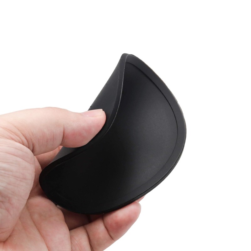 JAKOUE 5 Pack Silicone Coasters,Non-Slip Cup Coasters for Tables,Office, Desks,Kitchen,Bar,Drink