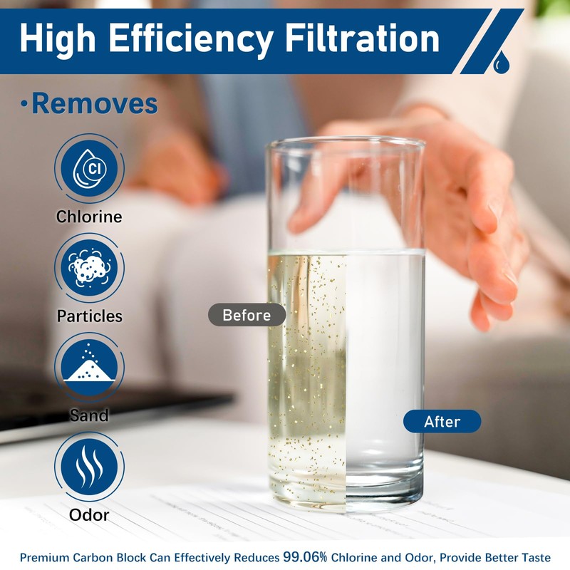 HX2019F-A/HX2019FR-A Filter Replacement, Compatible With Hisense HRM260N6TSE, HRFD560SW, HRCD585BW, HRFD634BW,