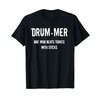 Drummer Definition Drummer Drumming Gift Idea T-Shirt