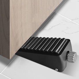 Door Wedge, Door Stopper Wedge, Height Adjustable Door Wedge Rubber, Door Stopper Rubber for Door Gaps from 1.5-6.5 cm, Door Wedge for Heavy Doors, Door Wedges for Indoor Outdoor Door Balcony Doors,