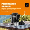 Petromax Tea and Coffee Percolator, Use Indoor/Outdoors for Home Kitchen