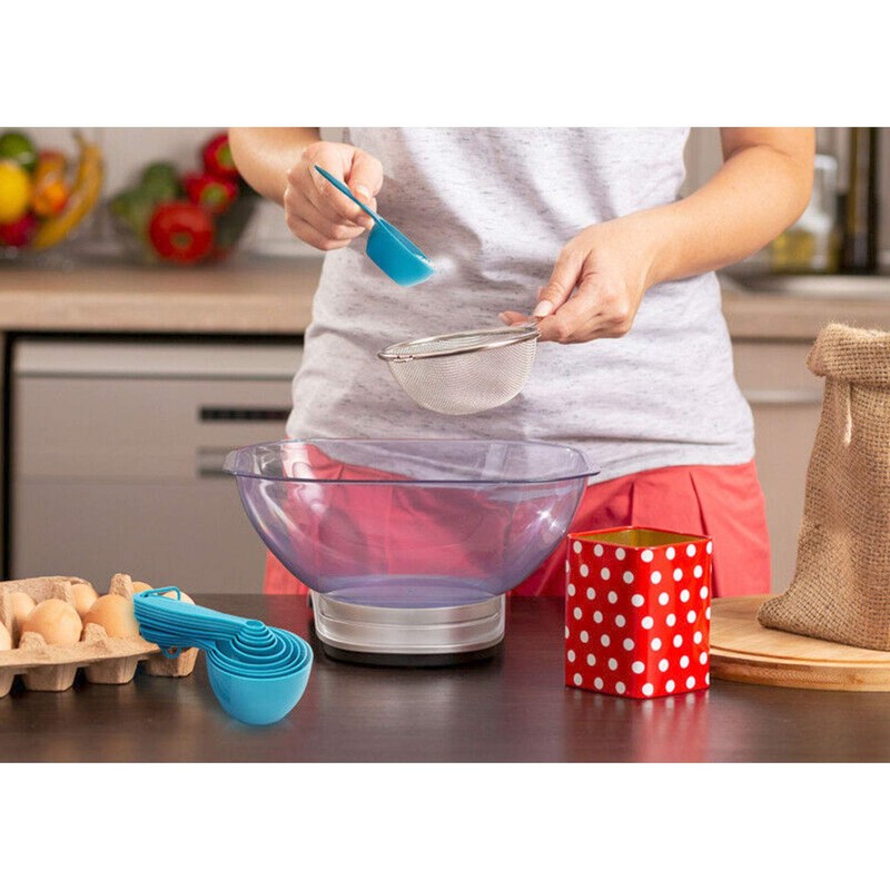 Ashley BB-MS250 Measuring Spoon and Cup Set - 10 Pieces,