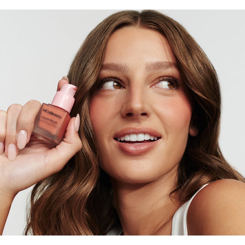 MCOBEAUTY LIQUID BLUSH LUMINOUS GLOW - LAVA, MCOBEAUTY