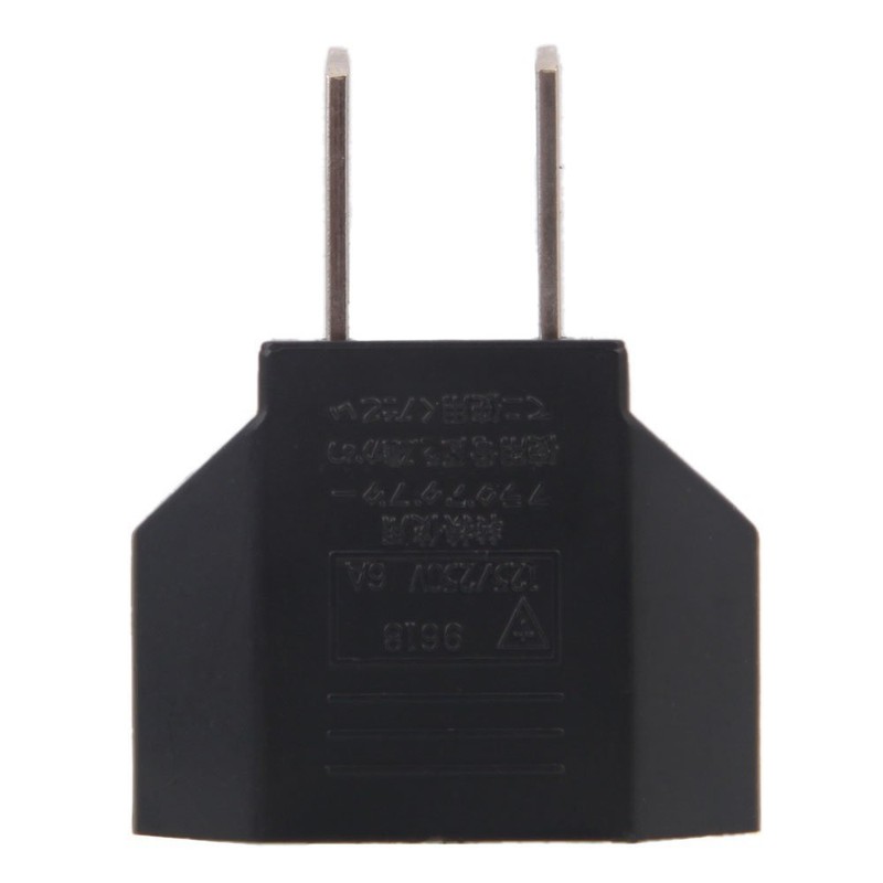 ANRANK E-U1009618AK EU Europe to US USA Travel Power Plug