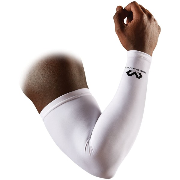 McDavid Compression Arm Sleeve, 50+ UV Skin Protection, Cooling Arm Sleeve for Sports, Running, Basketball, Baseball, Football