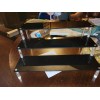 Acrylic Riser Black Acrylic Shelf Riser 3 Tier Perfume Organizer