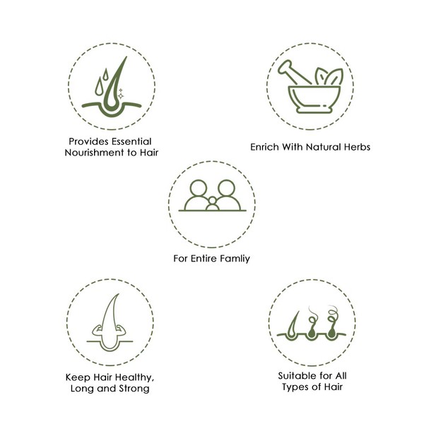 Trichup Herbal Shampoo Healthy Long & Strong 100 ml