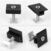 Copgge 12 Pack Solar Panel Middle Clamp Aluminium 30mm Solar