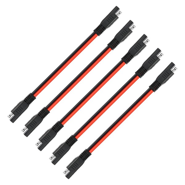 XINLIYA 5PCS 12 Gauge 2 Pin Car Quick Disconnect Polarized