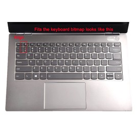 Keyboard Cover Compatible for Lenovo Yoga 720 730 13.3", Lenovo Yoga C940 C930 920 13.9", Yoga C740 14", Lenovo Yoga 720 12.5 inch, Lenovo Yoga 730 15.6" （NOT for 2021 2020 ThinkBook 14s G2 G3 (Blue)