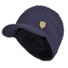 FORDALLIO - Gorro de béisbol con visera de invierno con