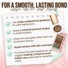 LASHVIEW Lash Cluster Glue Strong Hold, 3-4 Weeks Long-Lasting, Waterproof