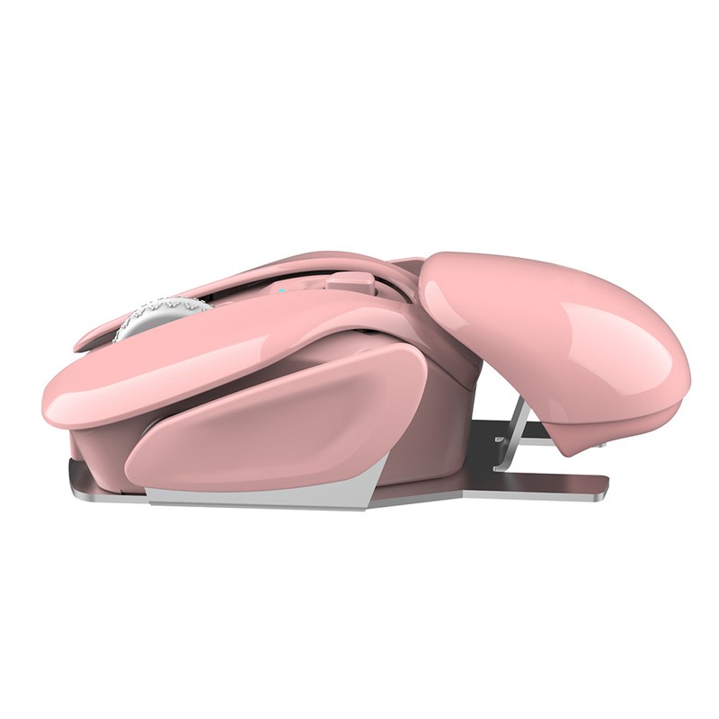 HXSJ Wireless Mouse 2.4Ghz 4 Button Rechargeable Photoelectric 1600Dpi Silent